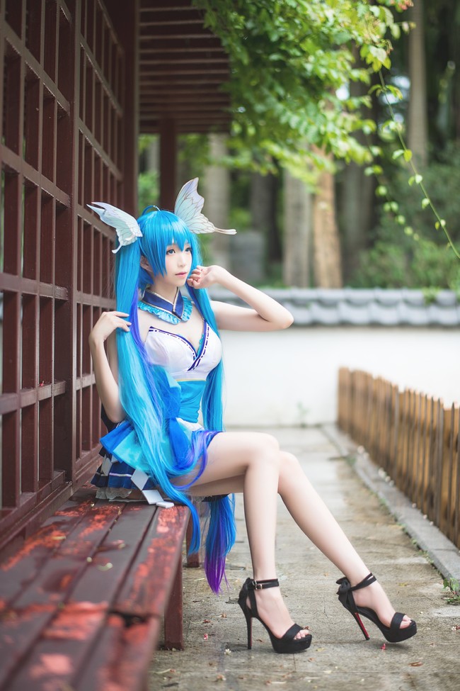 VOCALOID 角色:初音未来cosplay Cn:青青子w [P2]