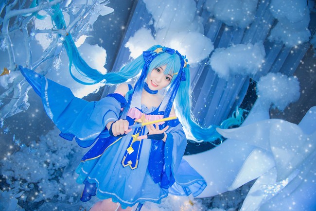 初音未来 角色:Miku Cn:蓝裳 [P12]