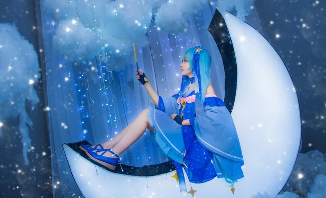 初音未来 角色:Miku Cn:蓝裳 [P14]