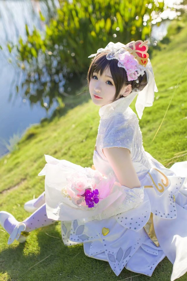 王者荣耀 角色:小乔纯白花嫁 Cn:小草莓 [P1]