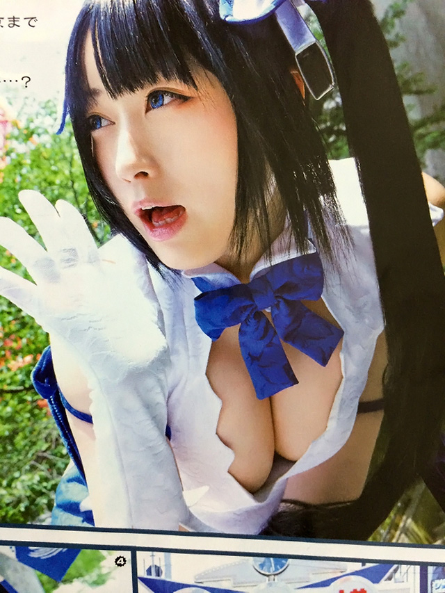 日本最可爱Cosplayer御伽ねこむ杂志写真 ：还原度极高的赫斯缇雅乳带 [P5]
