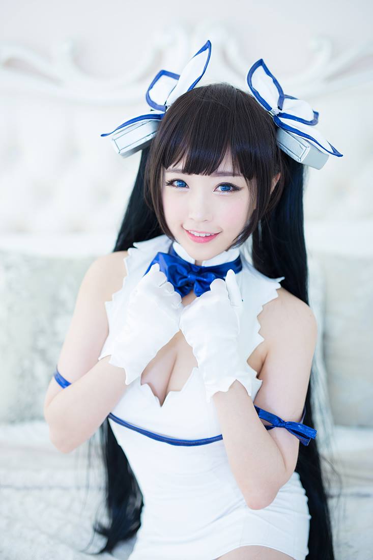 宅男福利：螺旋猫Tomia赫斯提亚Cosplay写真组图 [P2]