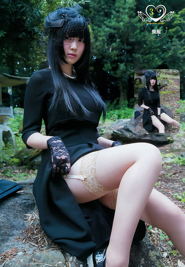 日本最可爱Cosplayer御伽ねこむ杂志写真 ：还原度极高的赫斯缇雅乳带 [P7]