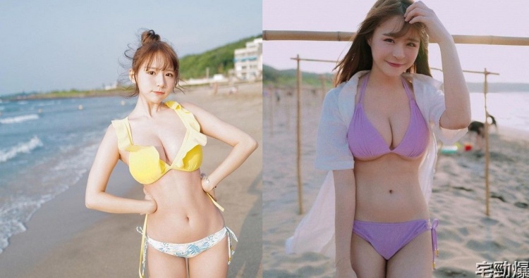 【美女写真】国民女神新霸主!林莎和元元穿上比基尼一起入镜…在海边大露「浑圆美乳」辣个美不胜收