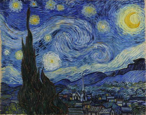 Vincent van Gogh The Starry Night [1889]